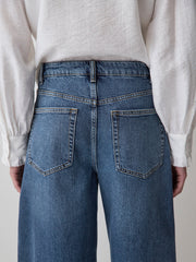High-Rise Barrel Jeans rw&co Special Promo Price
