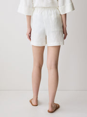 Linen Mid-Rise Pull-On Short rw&co Special Promo Price