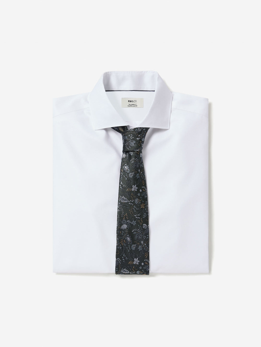 Tailored-Fit Supima Cotton Dress Shirt rw&co Exclusive Sale Price