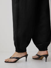 Satin High-Rise Balloon-Leg Pant rw&co Great Value Deal