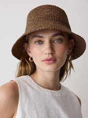 Straw Bucket Hat rw&co Exclusive Sale Price