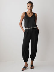 High-Rise Balloon-Leg Pant rw&co Limited Time Discount