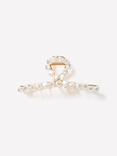 Metal Hair Gripper with Pearls rw&co Special Offer