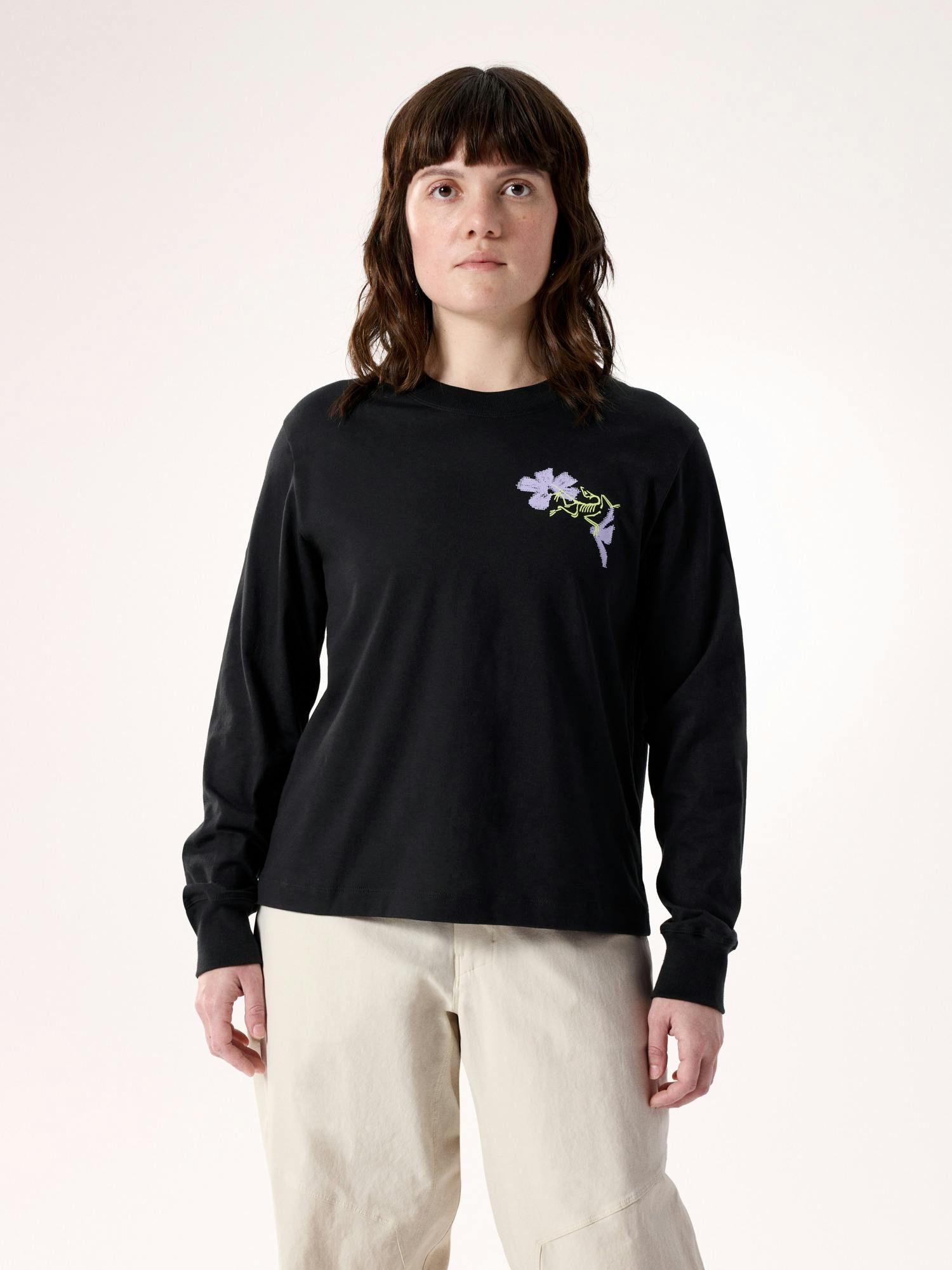 Arcteryx Kragg SL Cotton Bloom Crew Shirt LS Women's