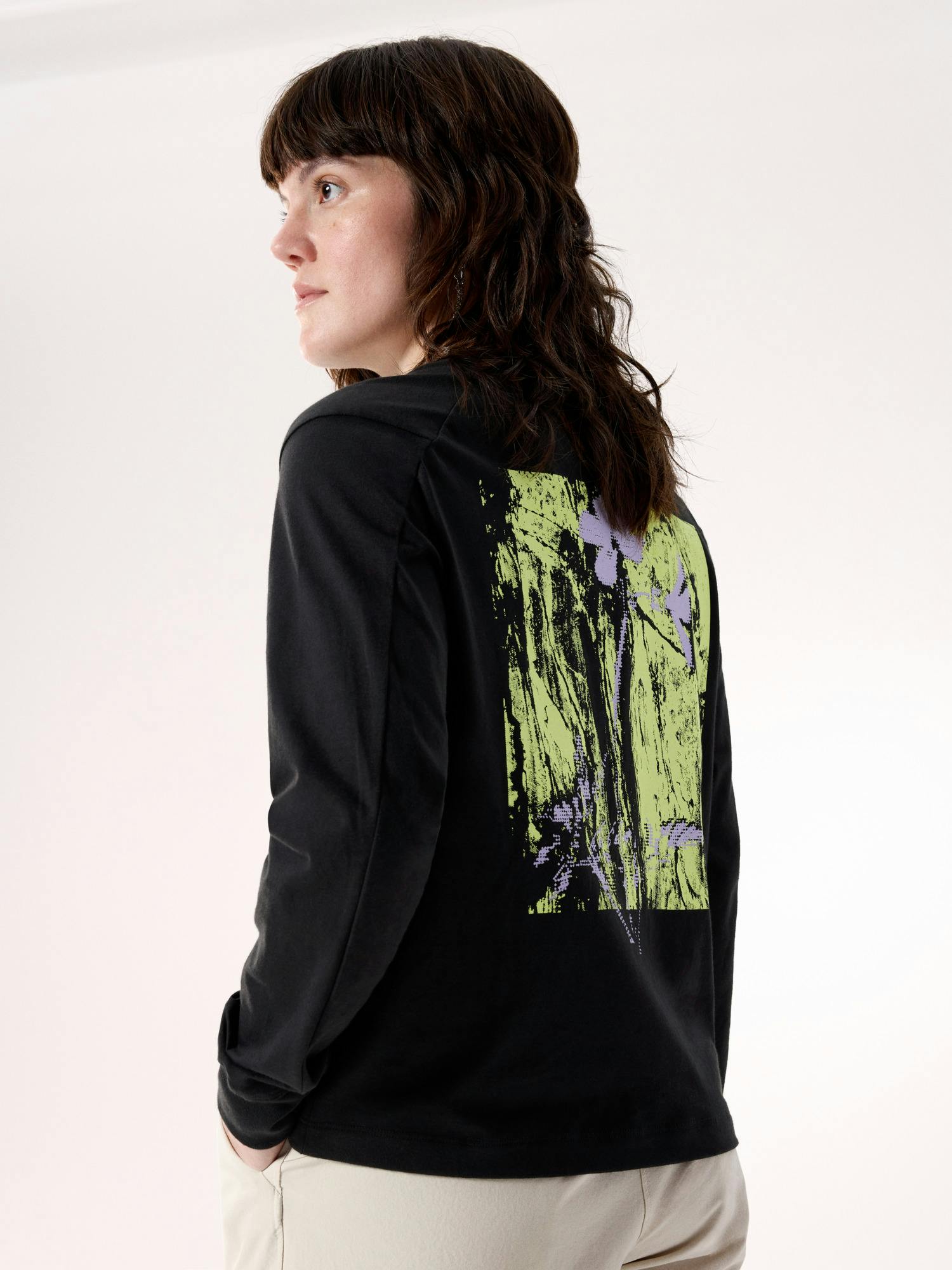 Arcteryx Kragg SL Cotton Bloom Crew Shirt LS Women's