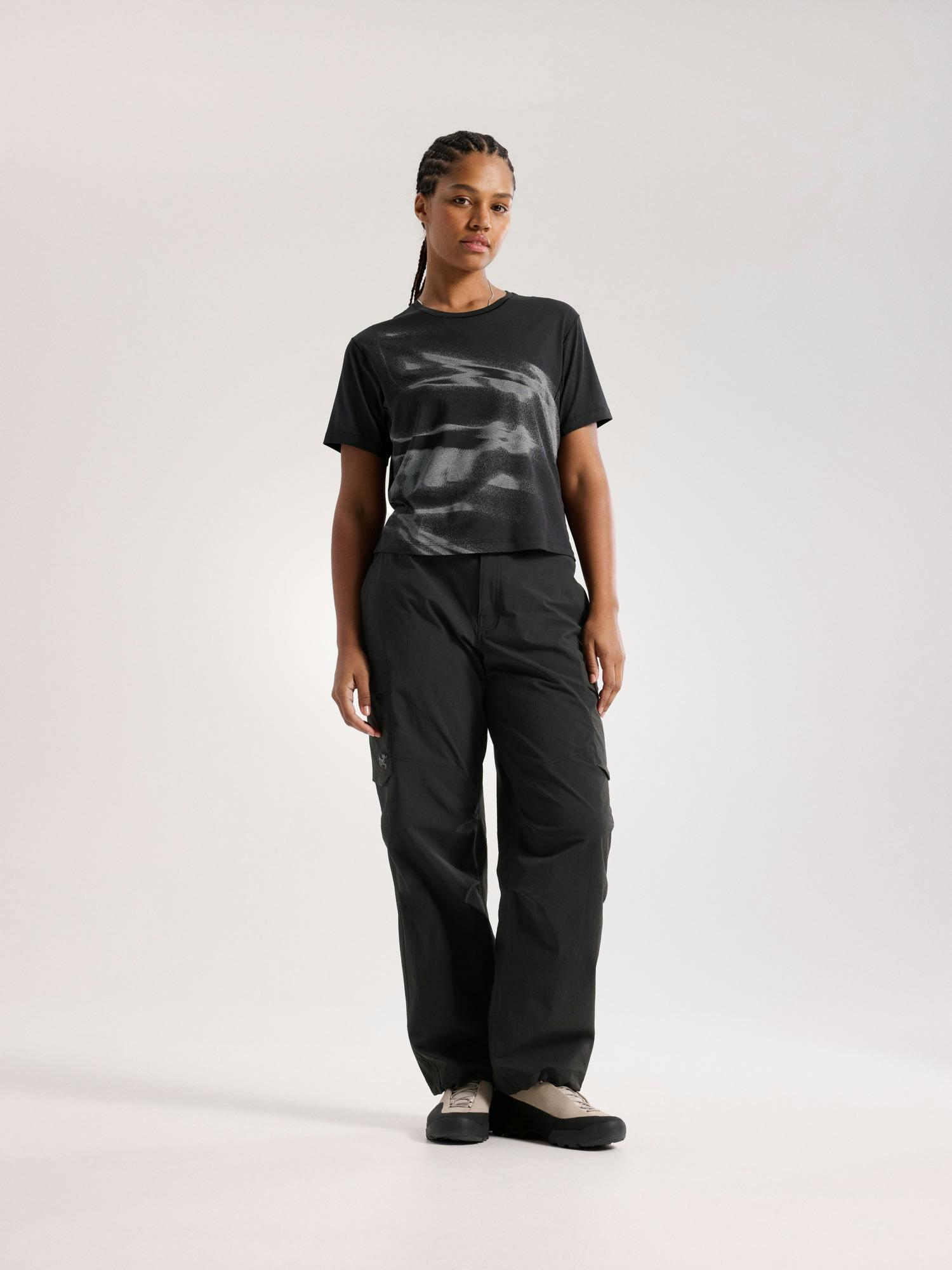 Arcteryx Sunna Speed Bird Crop Shirt Women's