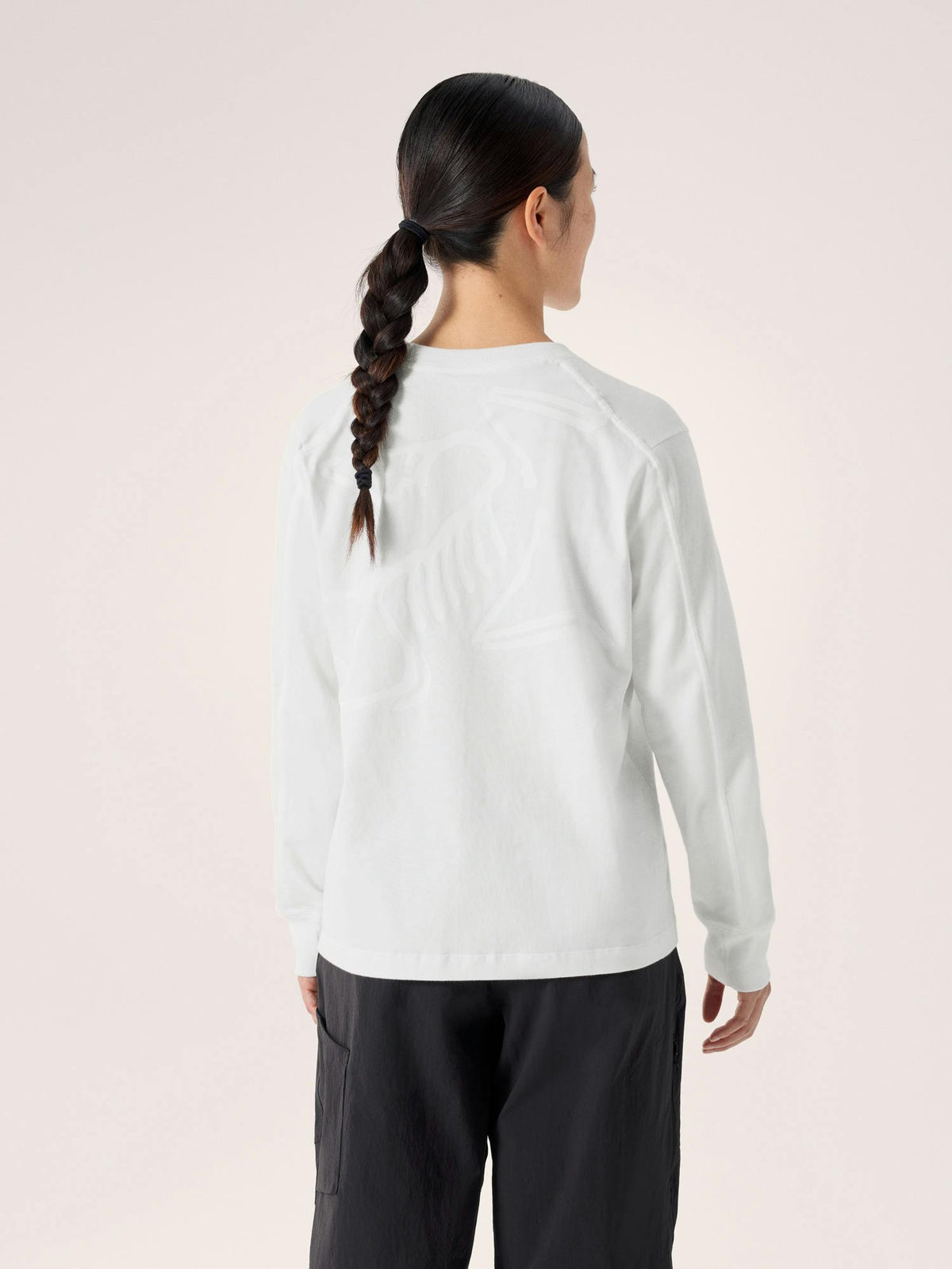 Arcteryx Kragg Cotton Bird Crew Neck Shirt LS Women's