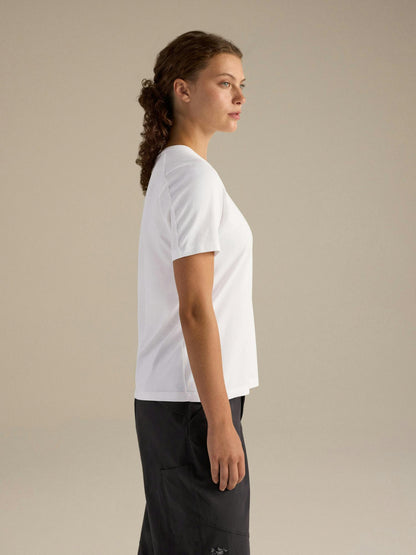 Arcteryx Kragg SL Cotton Emblem Crew Shirt SS Women's