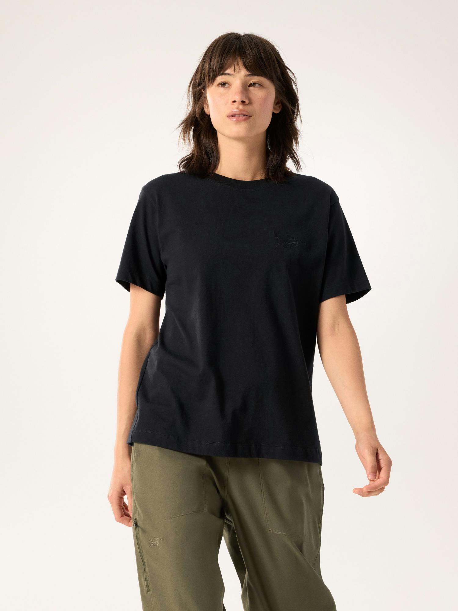Arcteryx Kragg Cotton Little Bird Crew Shirt SS Women's