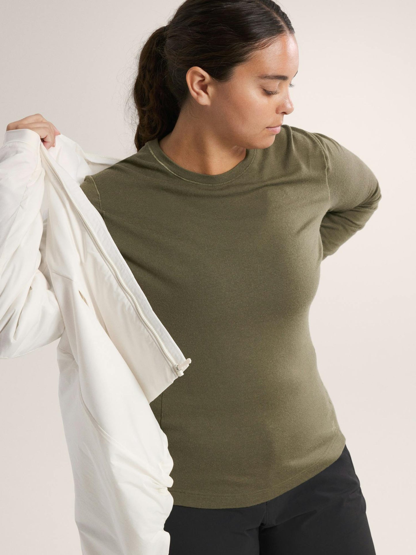 Arcteryx Satoro Merino Wool Crew Neck LS Women's