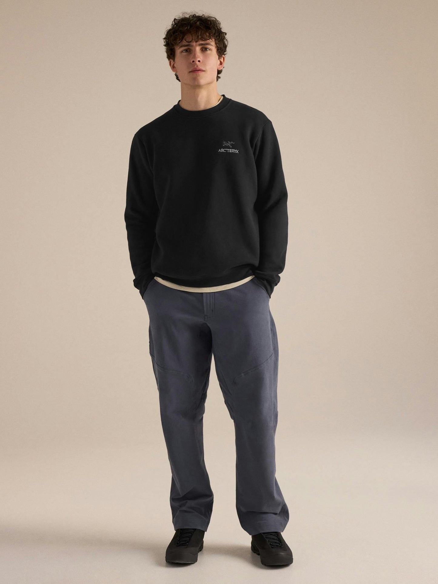 Arcteryx Emblem Fleece Crew Neck Pullover Men's