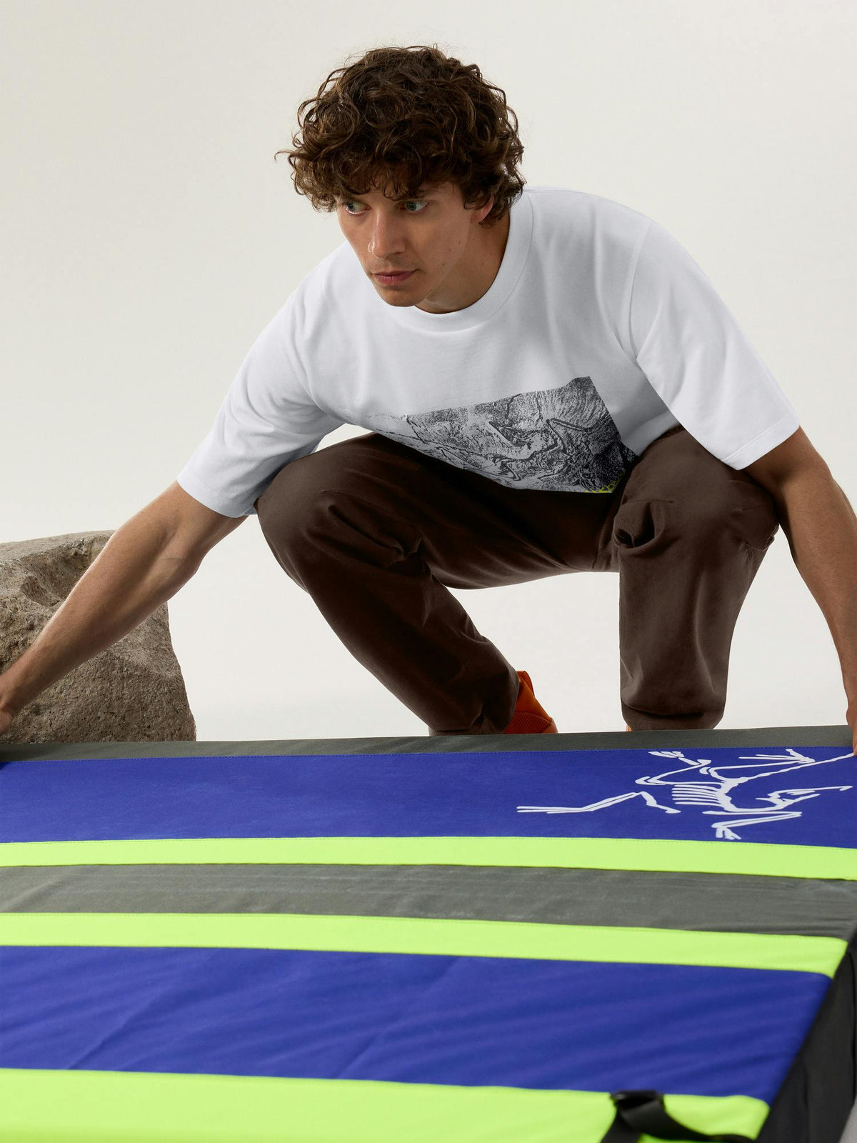 Arcteryx Kragg Cotton Lithographica Shirt SS Men's