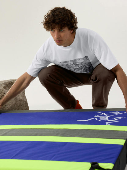 Arcteryx Kragg Cotton Lithographica Shirt SS Men's