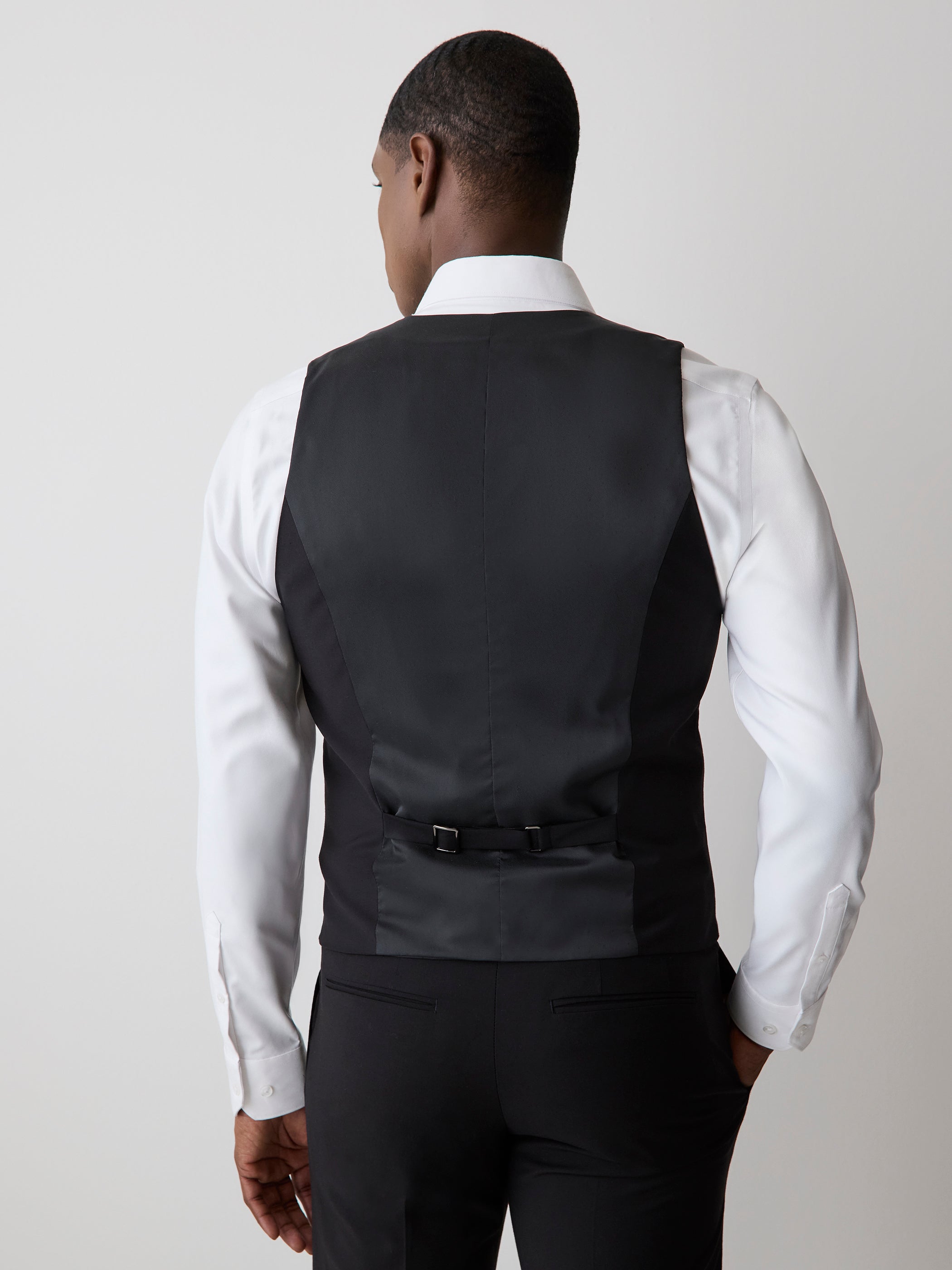 Wool-Blend Suiting Vest rw&co Exclusive Sale Price