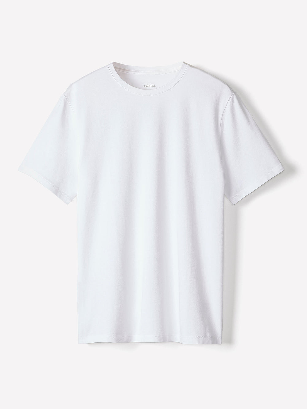 Supima Cotton (R) Crew-Neck T-Shirt rw&co Limited Time Discount