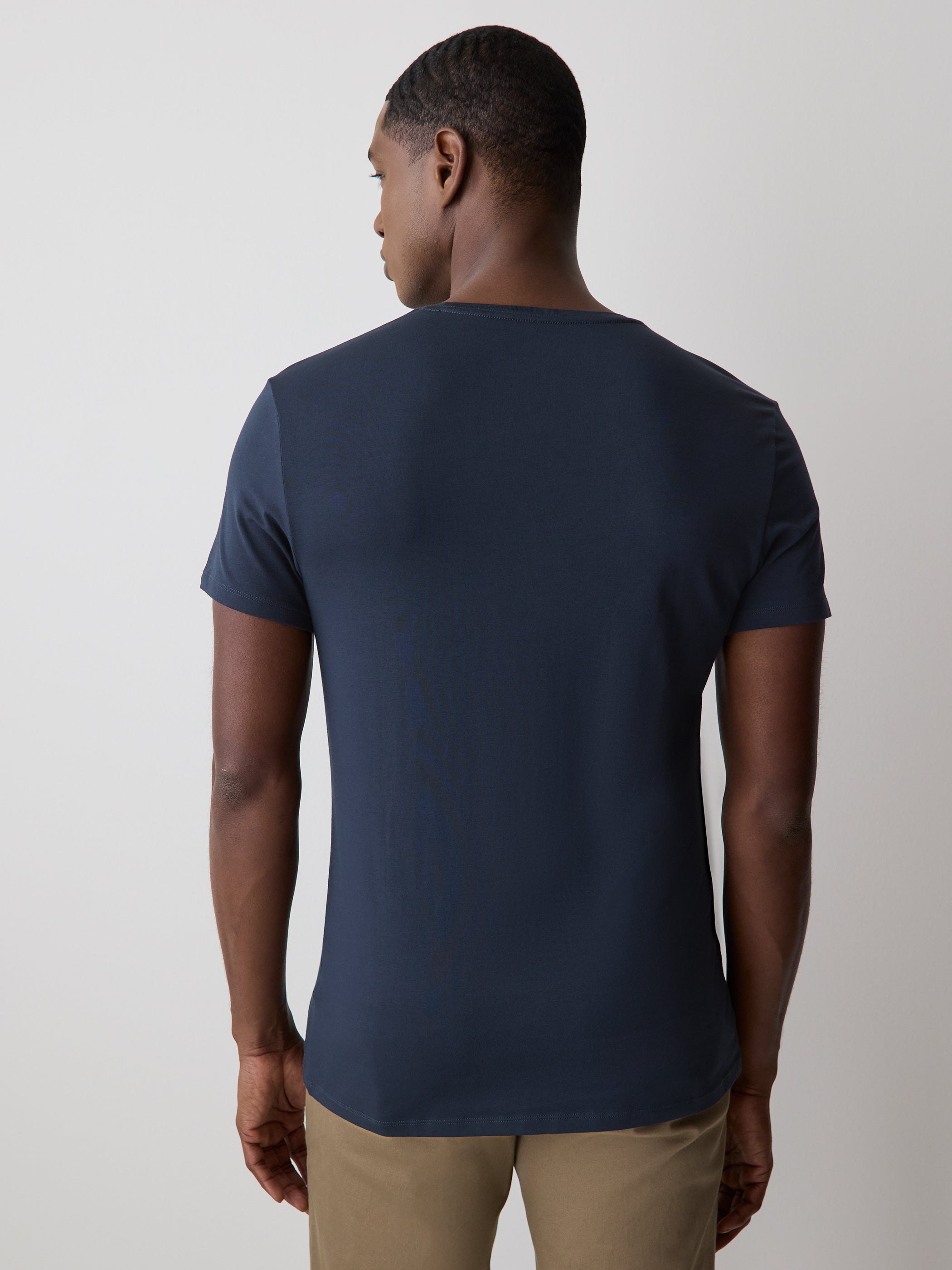 Supima Cotton (R) Crew-Neck T-Shirt rw&co Limited Time Discount