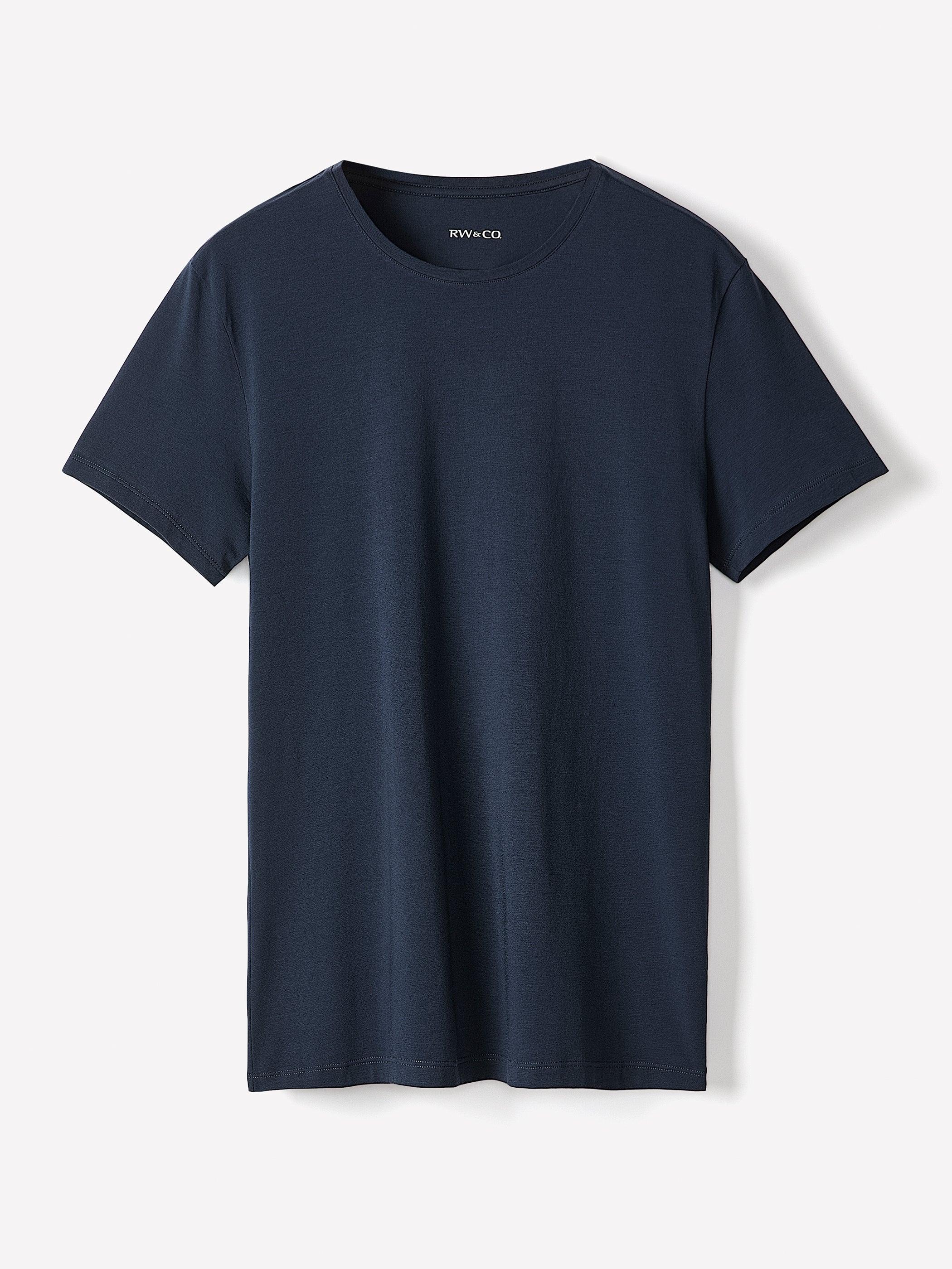Supima Cotton (R) Crew-Neck T-Shirt rw&co Limited Time Discount