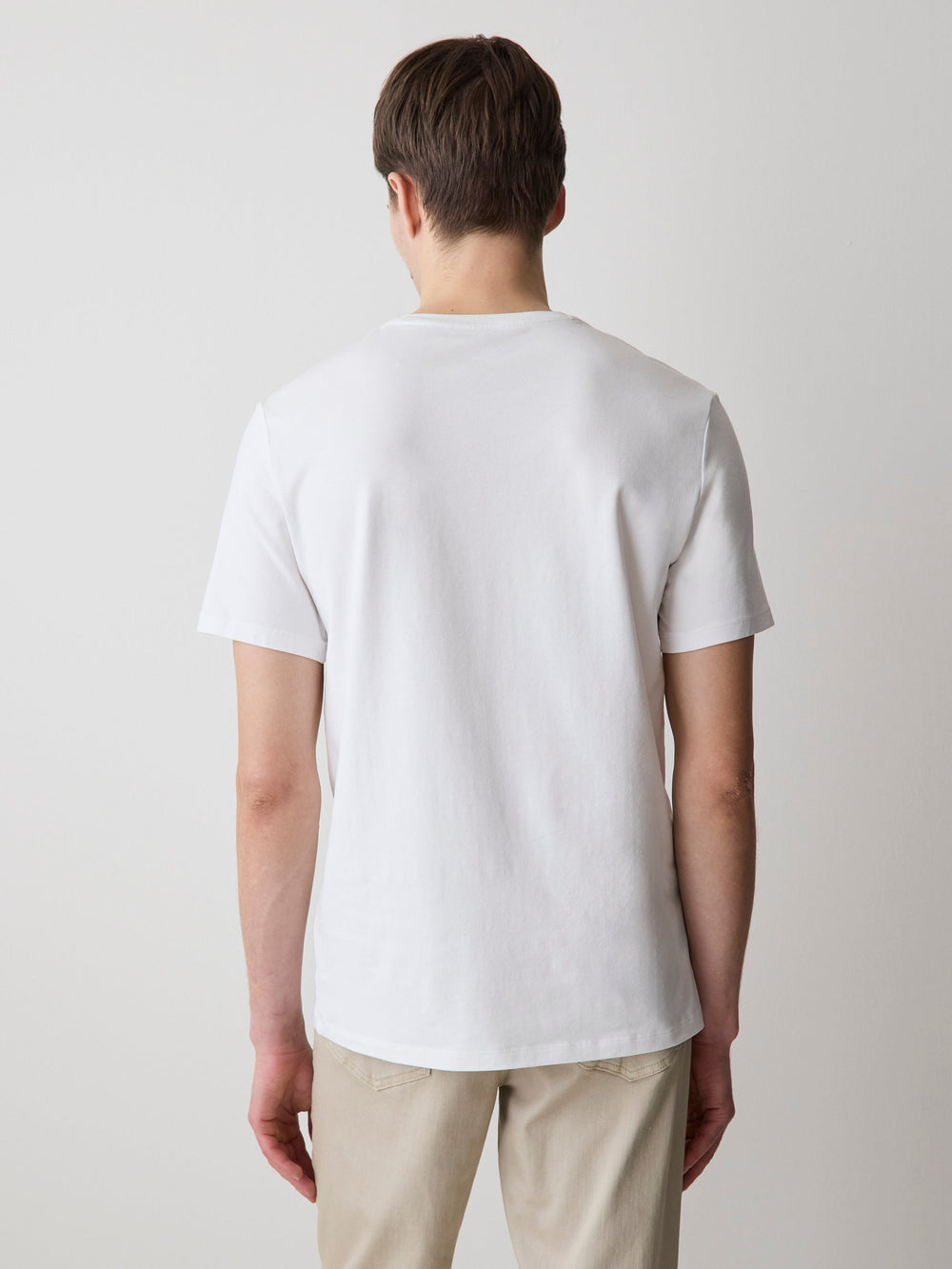 Supima Cotton (R) Crew-Neck T-Shirt rw&co Limited Time Discount