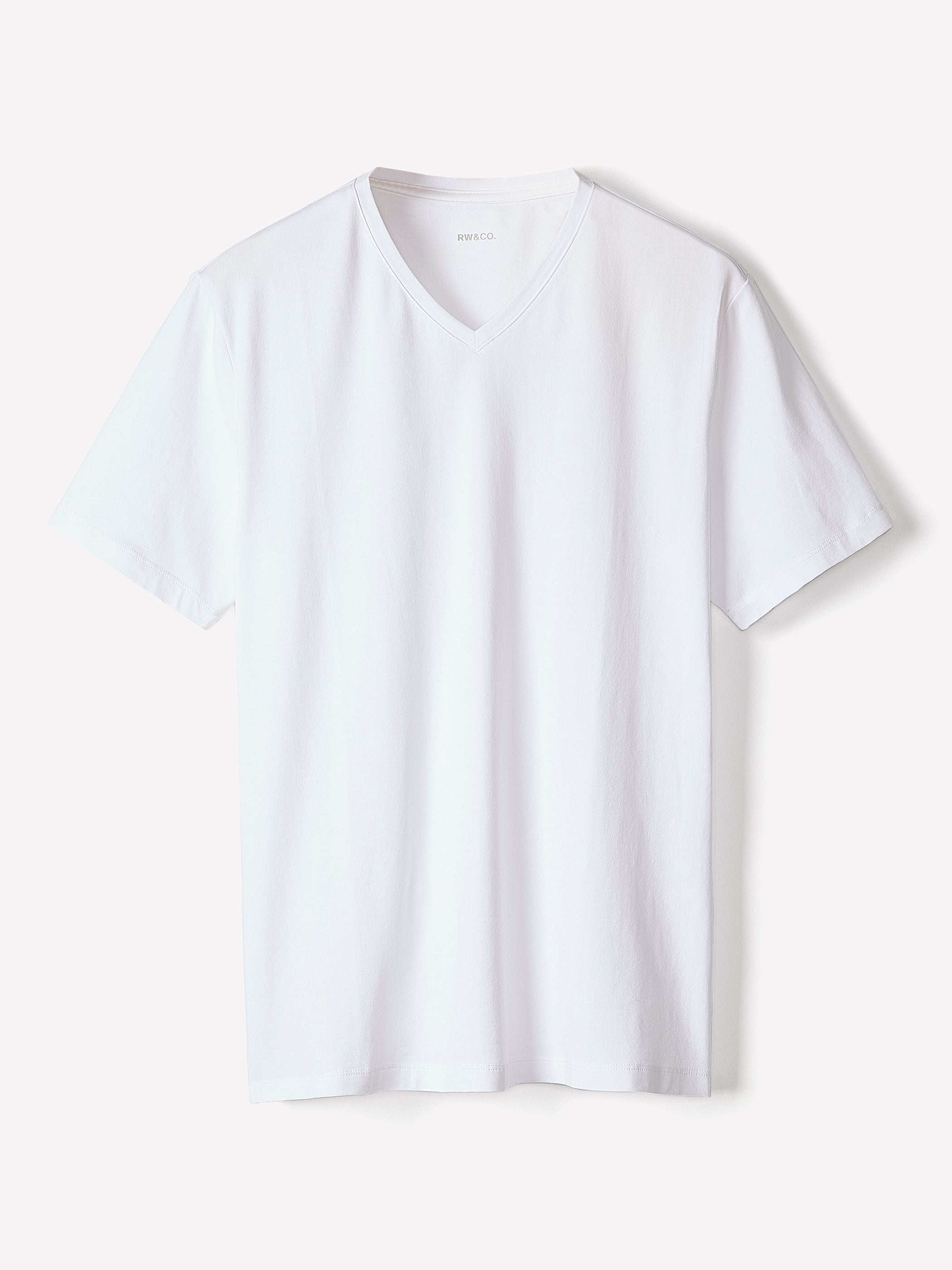 Supima Cotton (R) V-Neck T-shirt rw&co Exclusive Sale Price