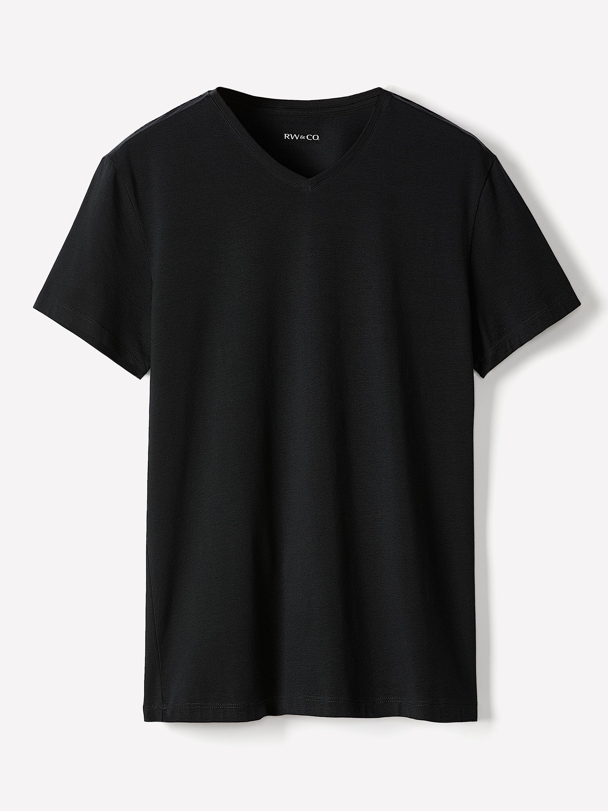 Supima Cotton (R) V-Neck T-shirt rw&co Exclusive Sale Price