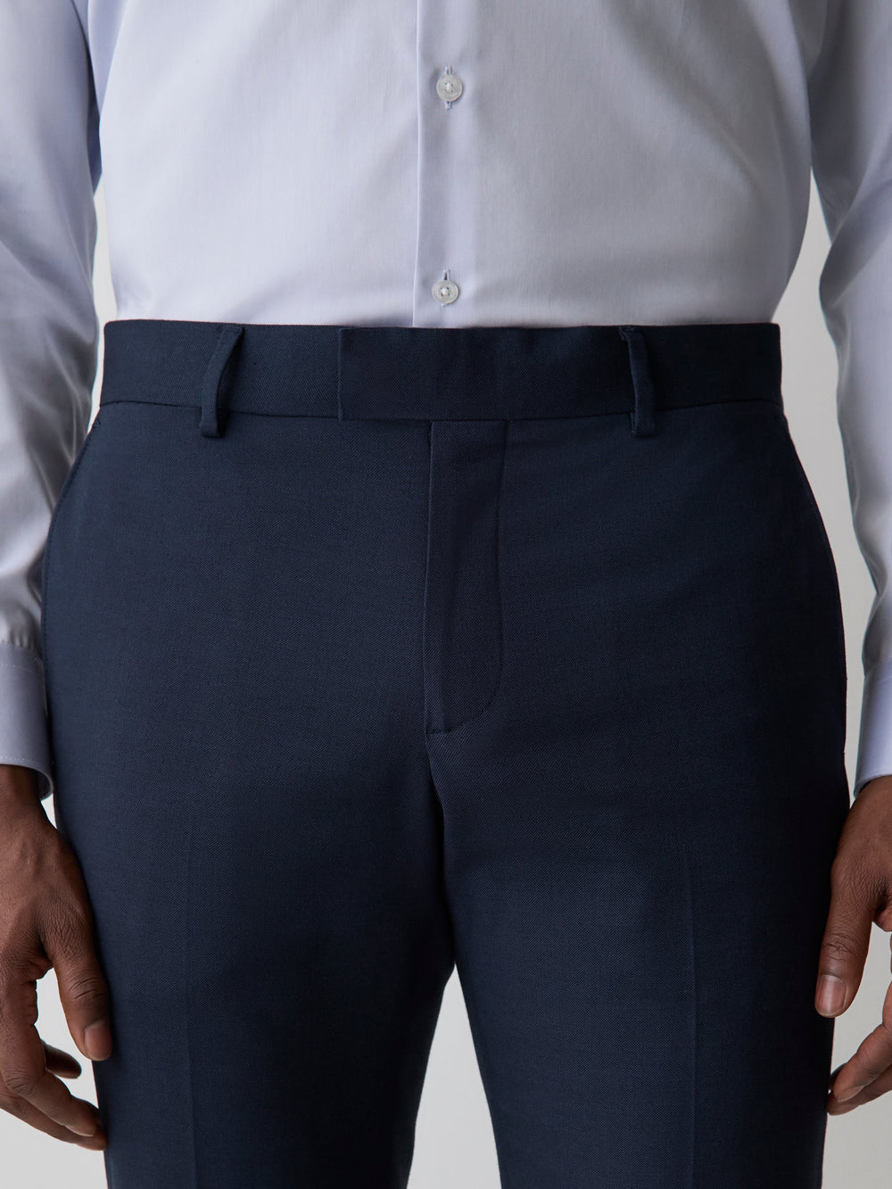 Essential Slim Fit Navy Suit Pant rw&co Special Offer