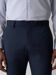 Essential Slim Fit Navy Suit Pant rw&co Special Offer