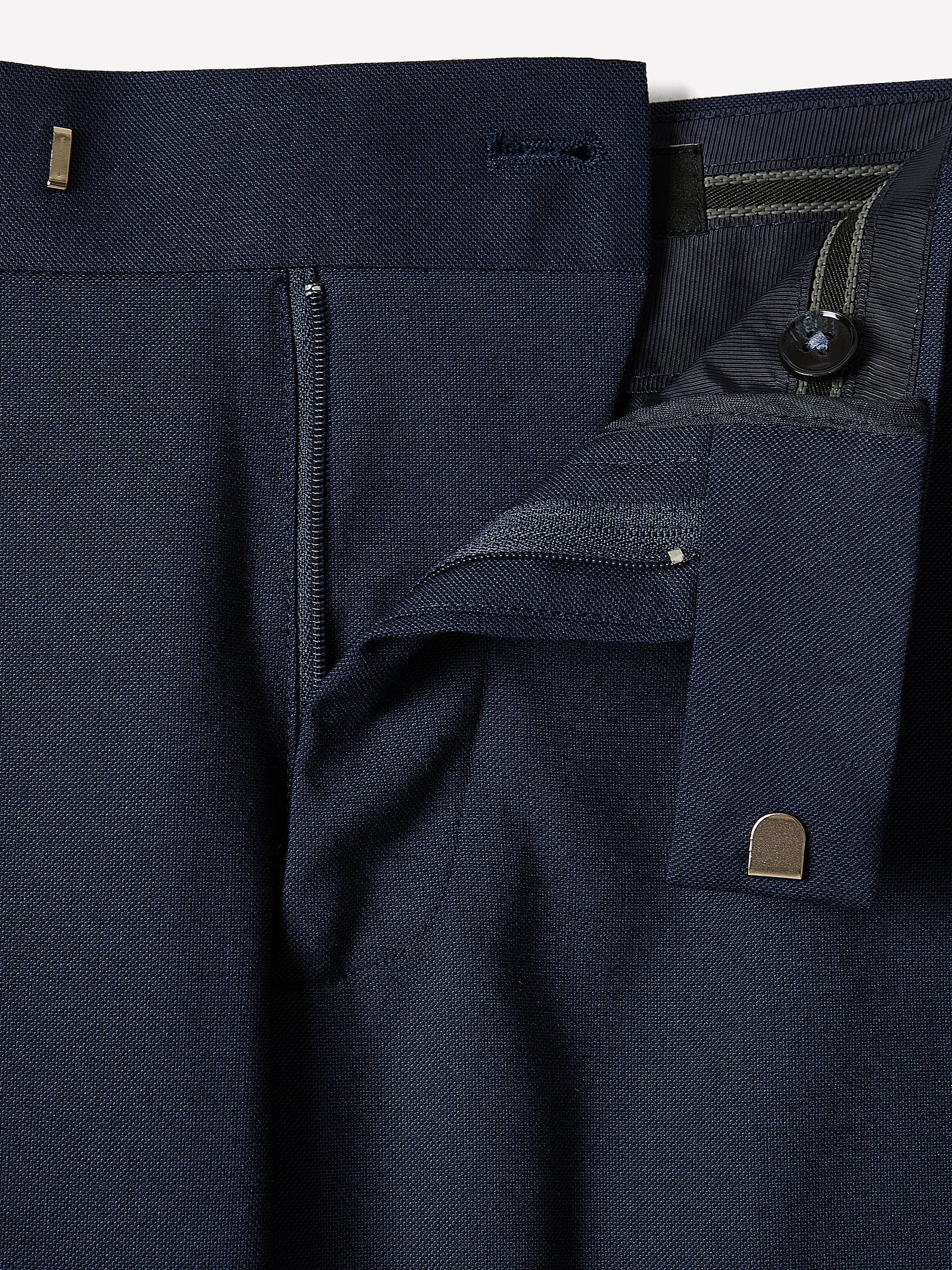 Essential Slim Fit Navy Suit Pant rw&co Special Offer