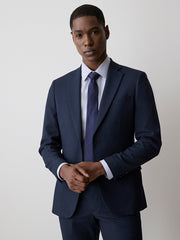 Essential Slim Fit Navy Suit Blazer rw&co On Sale