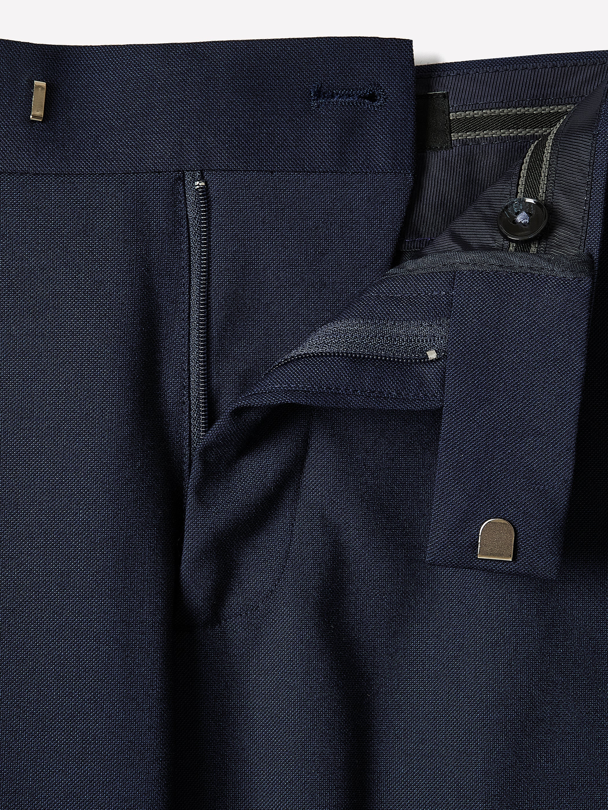 Essential Tailored Fit Navy Blue Suit Pant rw&co Special Promo Price