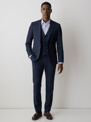 Essential Navy Suit Vest rw&co Limited Time Discount