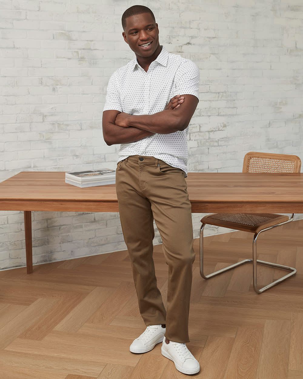Slim Leg Super Stretch Pant rw&co Special Promo Price