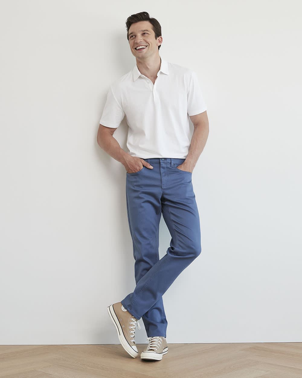 Slim Leg Super Stretch Pant rw&co Special Promo Price