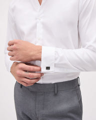 Shiny Gunmetal Cuff Links rw&co Special Promo Price