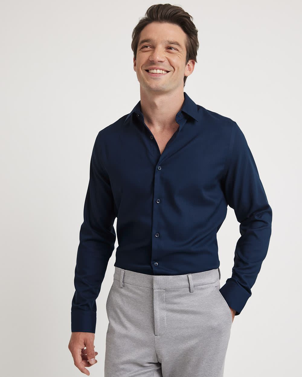 Slim Fit Performance Shirt rw&co On Sale