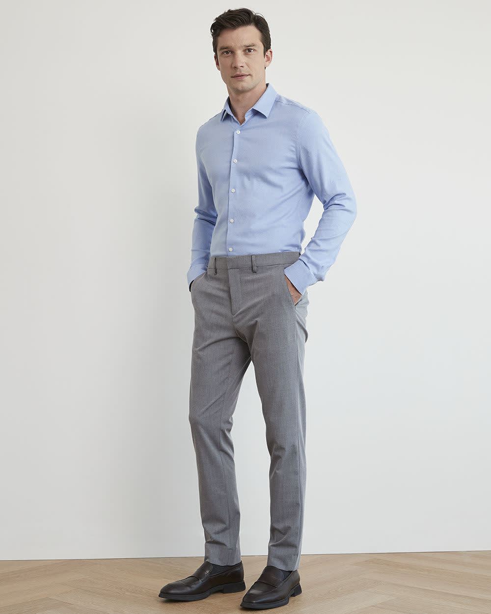Slim Fit Performance Shirt rw&co On Sale
