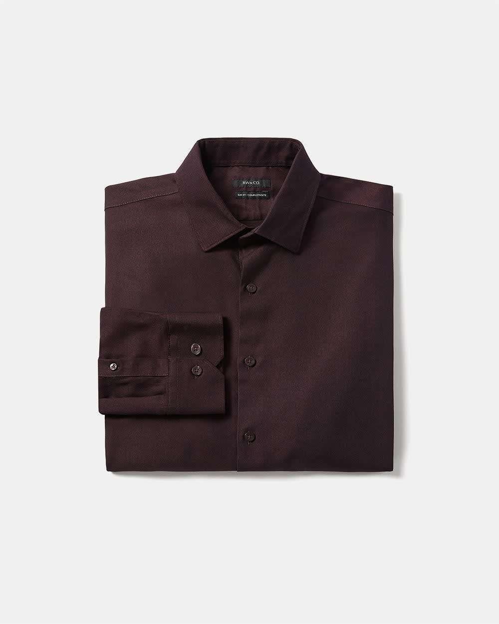 Slim Fit Performance Shirt rw&co On Sale