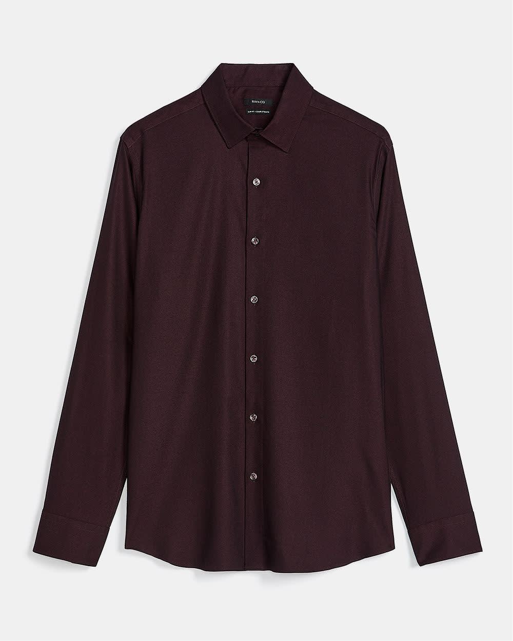 Slim Fit Performance Shirt rw&co On Sale