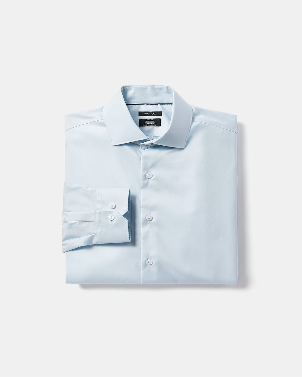Slim Fit Stretch Dress Shirt rw&co On Sale