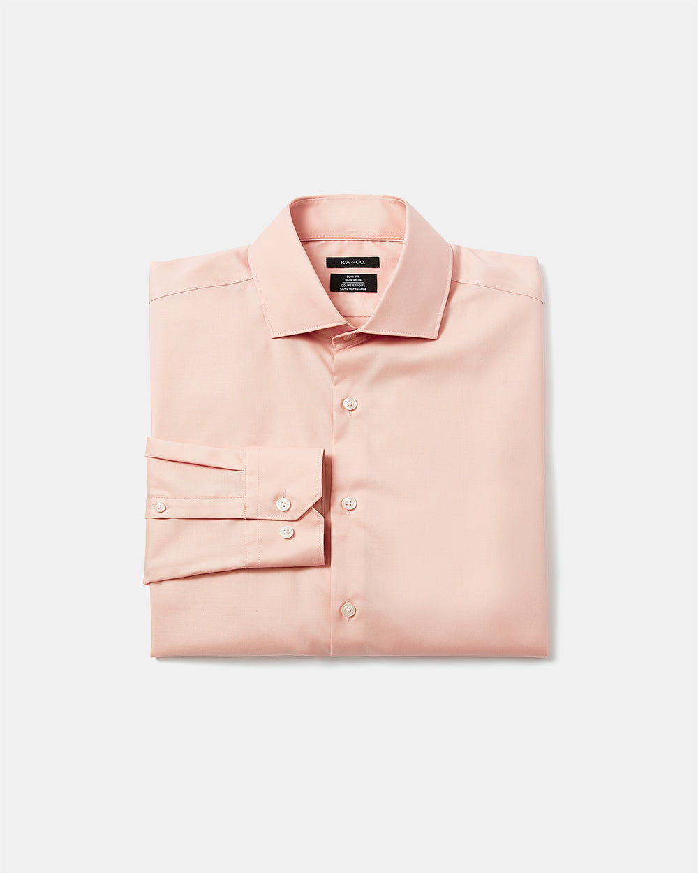 Slim Fit Stretch Dress Shirt rw&co On Sale