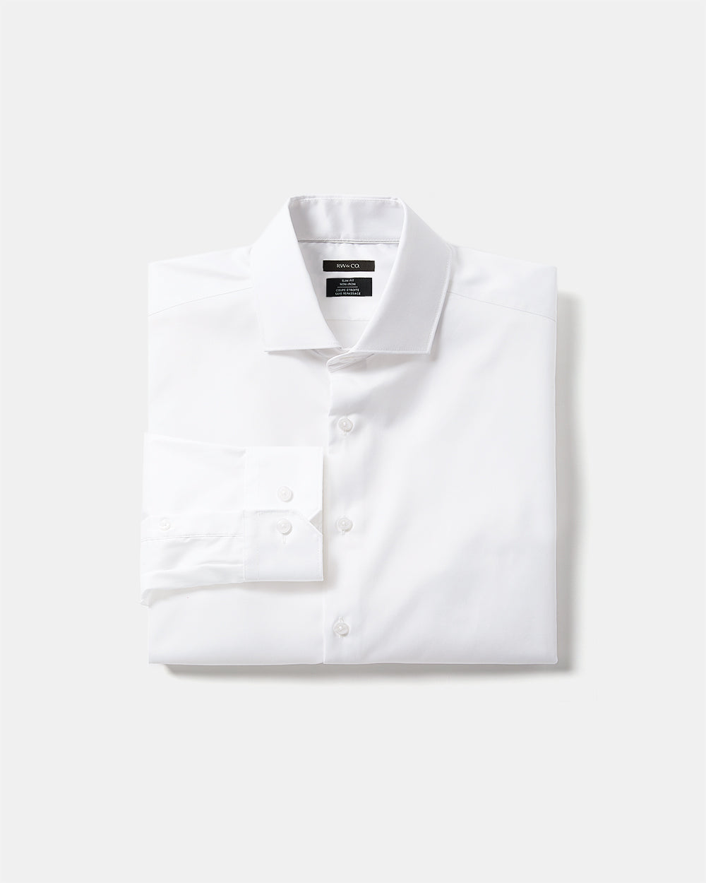 Slim Fit Stretch Dress Shirt rw&co On Sale