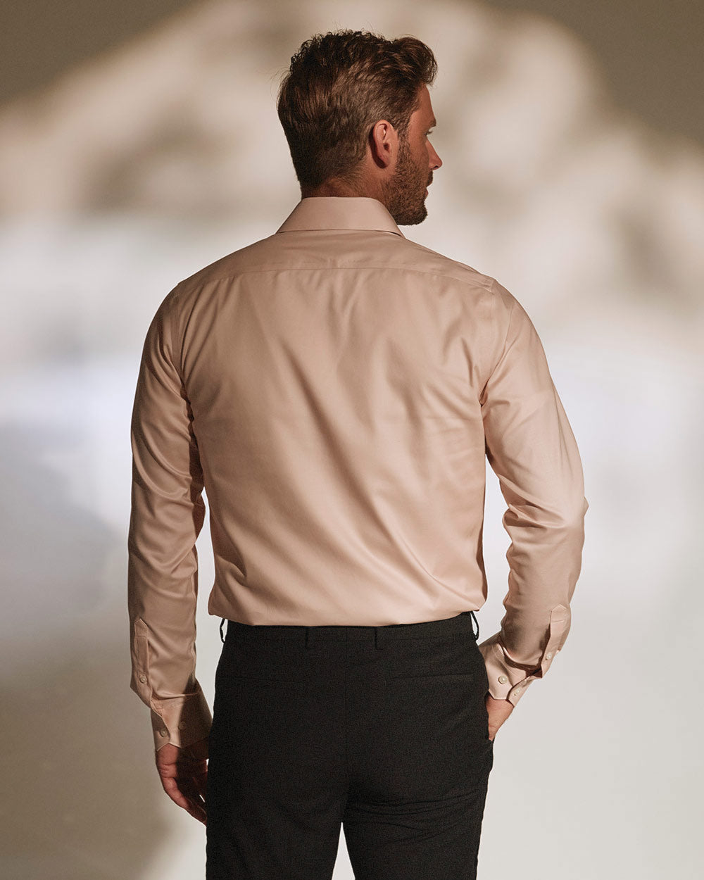 Slim Fit Stretch Dress Shirt rw&co On Sale