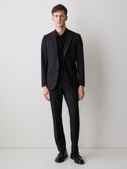 Black Slim Fit E-Tech Blazer rw&co Great Value Deal