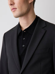 Black Slim Fit E-Tech Blazer rw&co Great Value Deal