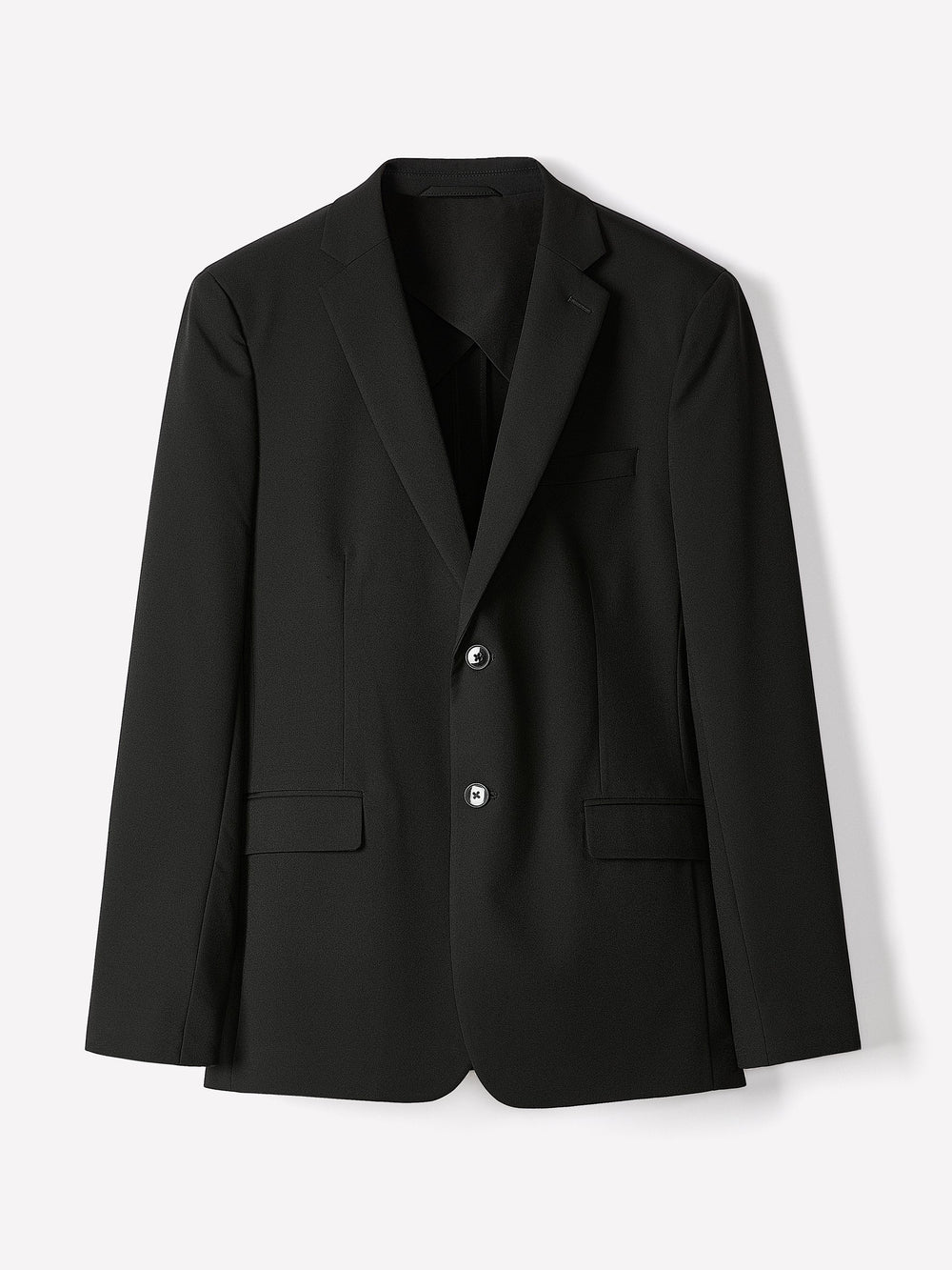 Black Slim Fit E-Tech Blazer rw&co Great Value Deal