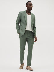Slim Fit Stretch Linen Suit Pant rw&co On Sale