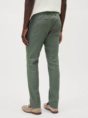 Slim Fit Stretch Linen Suit Pant rw&co On Sale