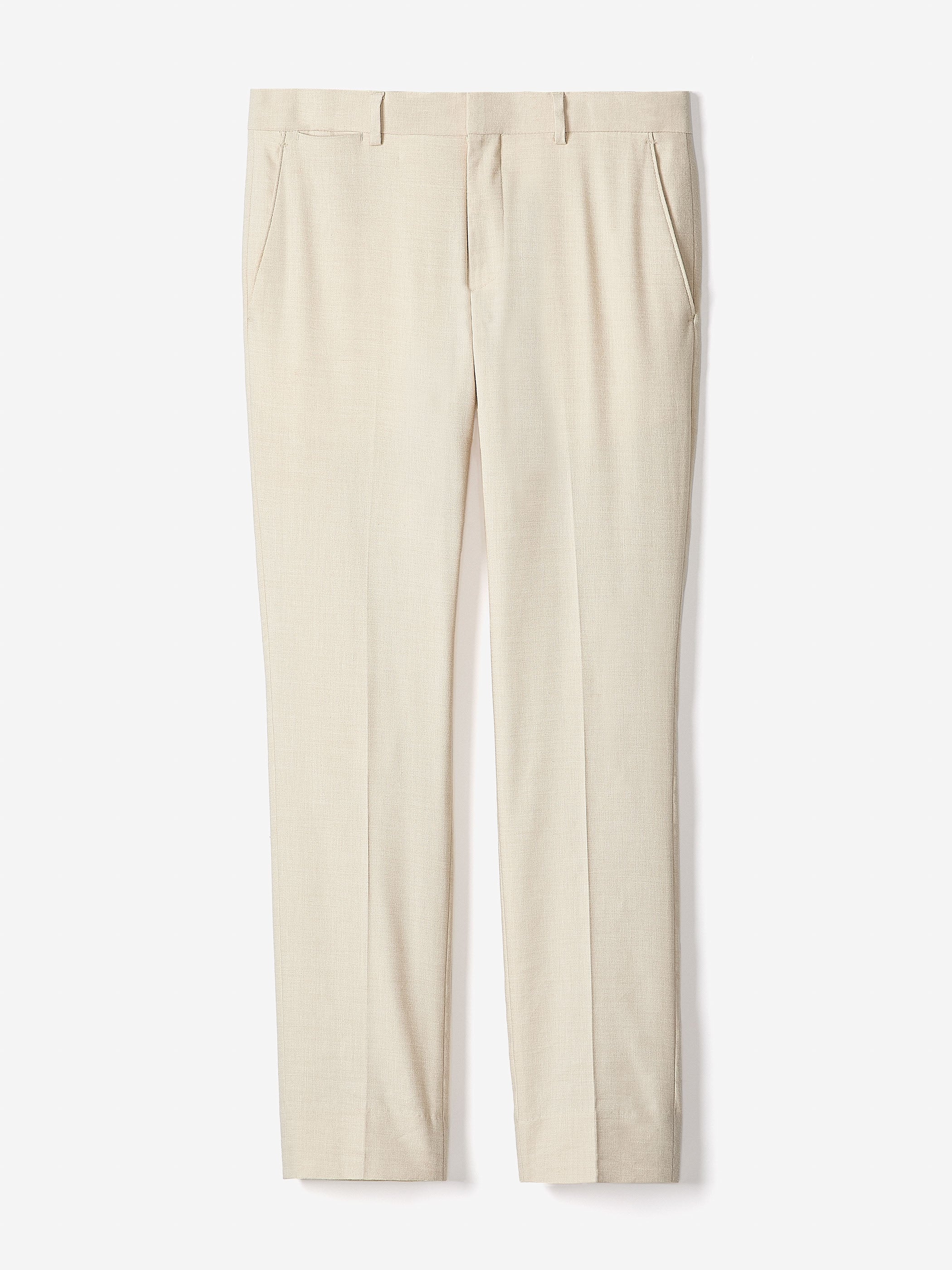 Slim Fit Stretch Linen Suit Pant rw&co On Sale