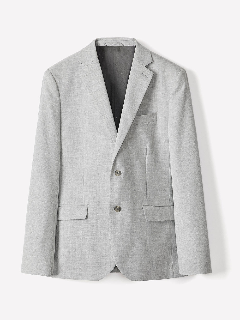Essential Slim Fit Light Grey Suit Blazer rw&co Great Value Deal