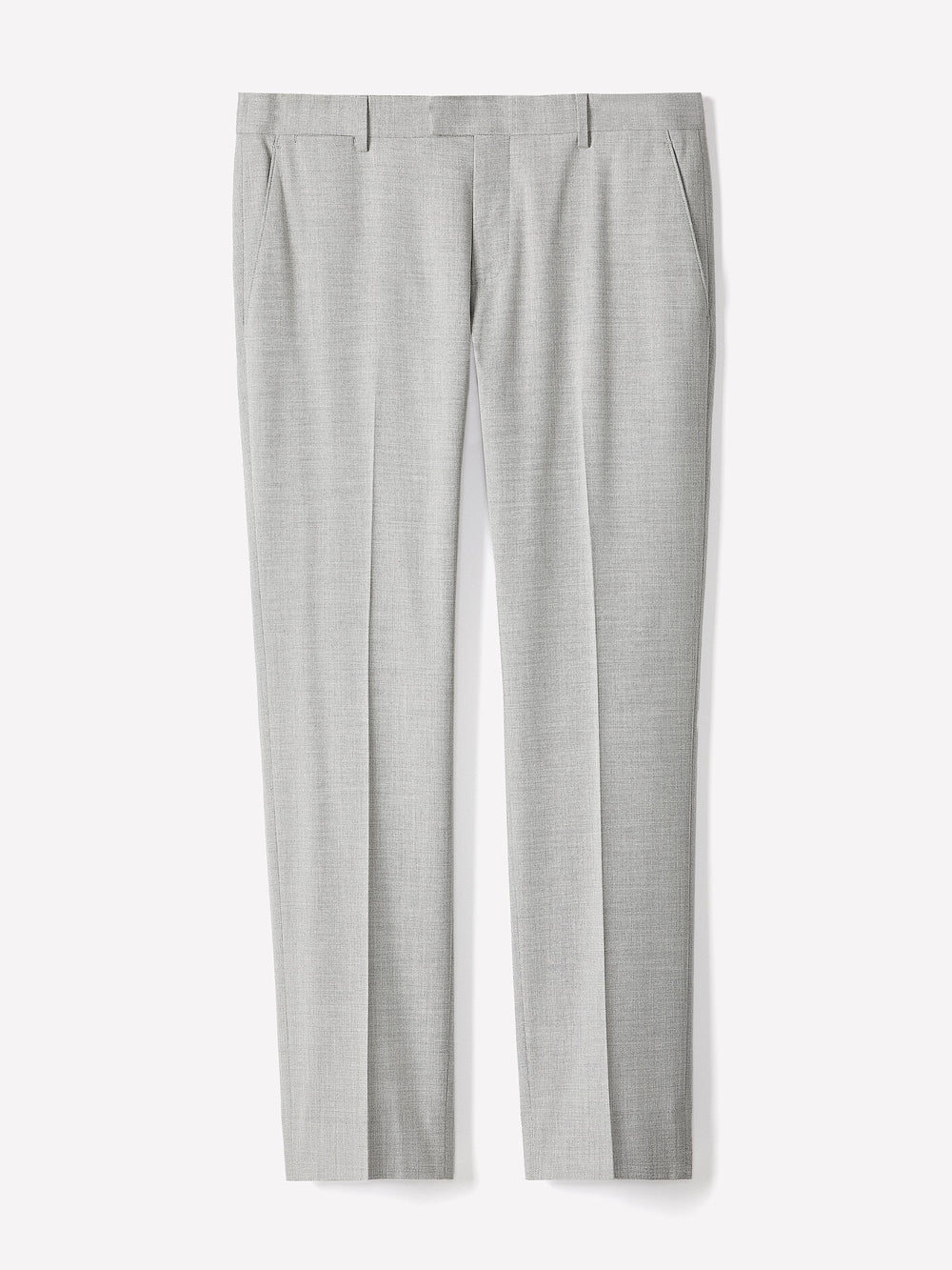 Essential Tailored Fit Light Grey Suit Pant rw&co Limited Time Discount