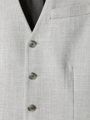 Essential Light Grey Suit Vest rw&co Exclusive Sale Price